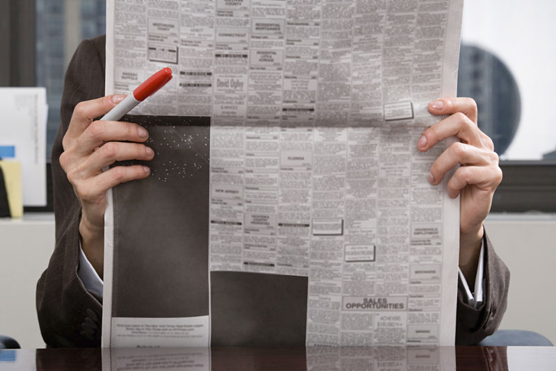 Various Newspaper Ads Can Also Help You Find Job Leads!