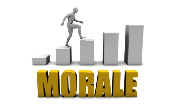 Learn how to improve morale at your company.