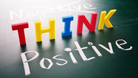 Think positive to improve your job search. Think positive to improve your job search.